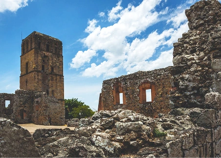 Walk the ruins of Panama Viejo, one of the oldest surviving European settlements on the Pacific Coast of the Americas