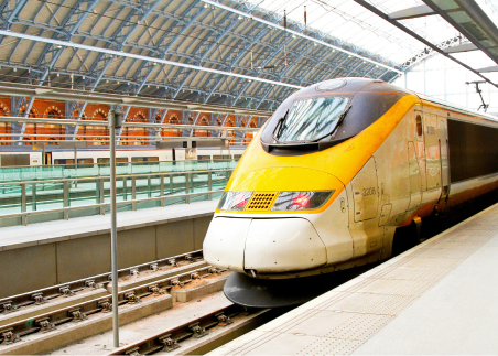 Ride the Eurostar from Paris to London and experience one of the world’s most iconic rail journeys beneath the English Channel