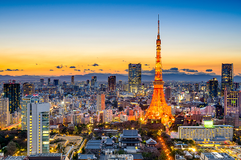 Take in sweeping views of Tokyo from one of the city’s most iconic landmarks, Tokyo Tower