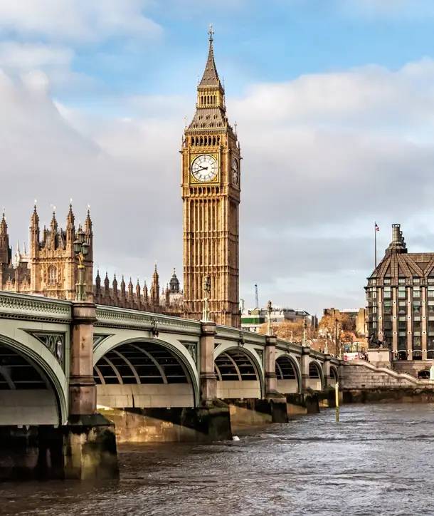 Big Ben and other interesting sights on a Great Britain tour.