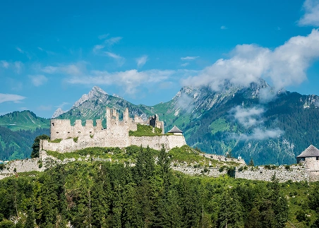 Walk the ramparts of Ehrenberg Castle and imagine life inside a Gothic fortress built in the 13th century