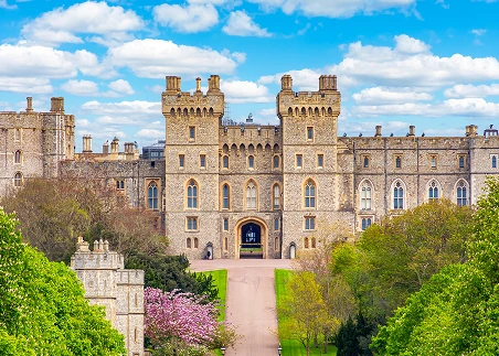 Journey to the English countryside and walk the halls of Windsor Castle, both a home to the royal family and an occupied fortress