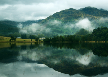 Relax and take in the natural beauty of Loch Katrine and the surrounding Trossachs National Park