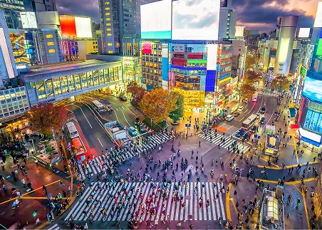 Discover the many sides of Tokyo, from Harajuku's colorful creativity to Shibuya's fast-paced commercial energy