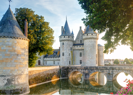 Trace centuries of architectural history across France, from medieval châteaux to Gothic cathedrals