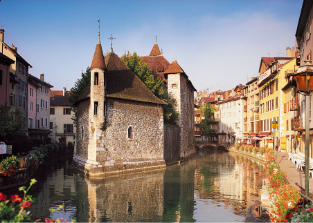 Experience Annecy's alpine scenery and storybook charm during guided sightseeing