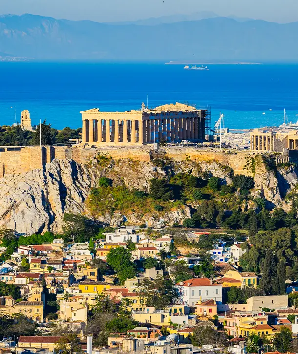 The Ancient Mediterranean tour with breathtaking view of the Acropolis.