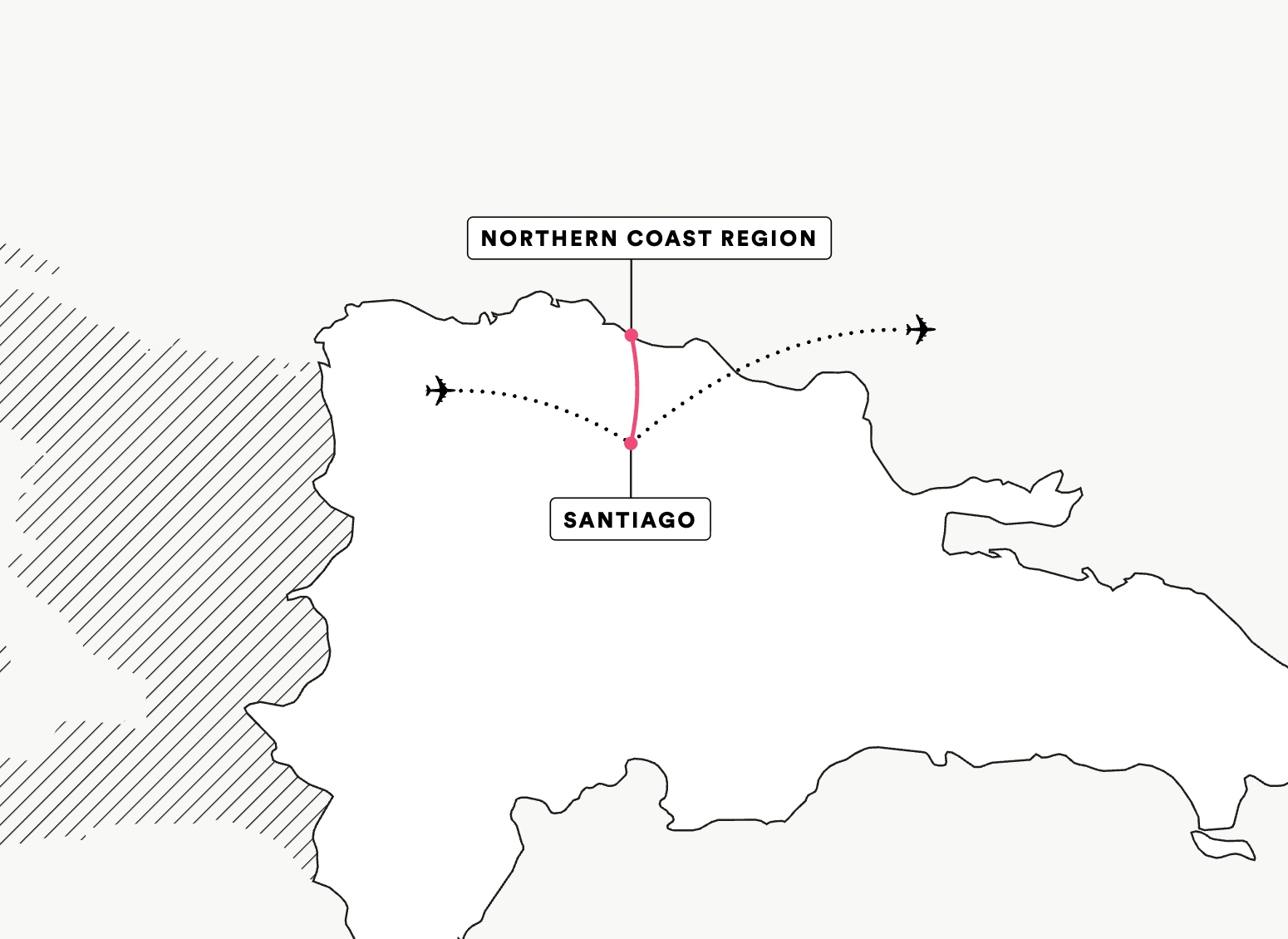 Empowering Children in the Dominican Republic route map