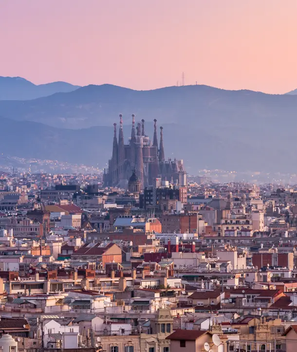 View of La Sagrada Família on EF Tours France and Spain trip.