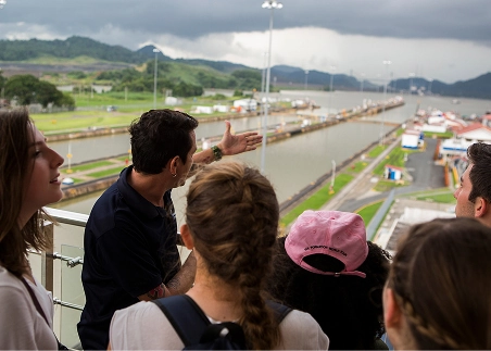 See the Panama Canal up close and learn about how this engineering marvel shaped global commerce