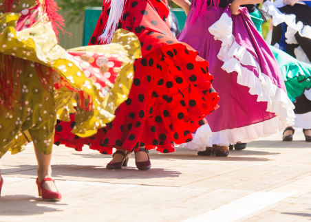 Step into Spanish culture during a flamenco dance lesson, then feel the rhythm come alive in a professional live show