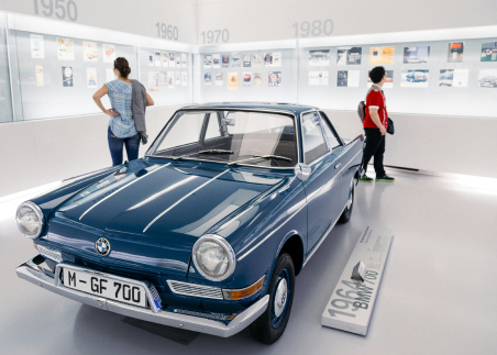 Visit the BMW Museum to explore the intersection of innovation, design, and social impact through automotive history