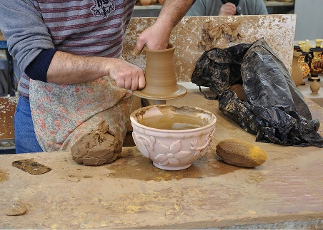 Learn the techniques of local artisans and create your own piece in a traditional Mycenaean pottery experience