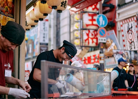 Savor Japan's culinary traditions with authentic dinners and vibrant street food