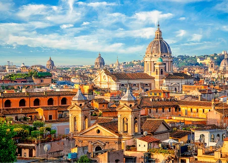 Step back in time as you explore Rome’s famous ruins, timeless monuments, and lively piazzas