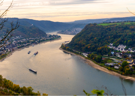 Cruise along the Rhine River and take in the scenic views of Strasbourg