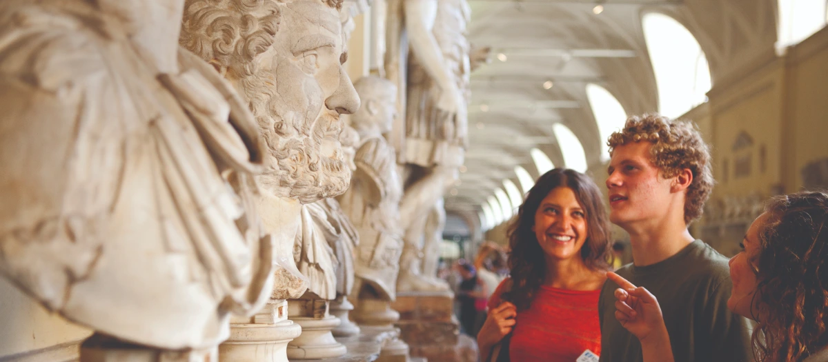 Scenic view of Italy and France on the Artists of Italy and France tour.