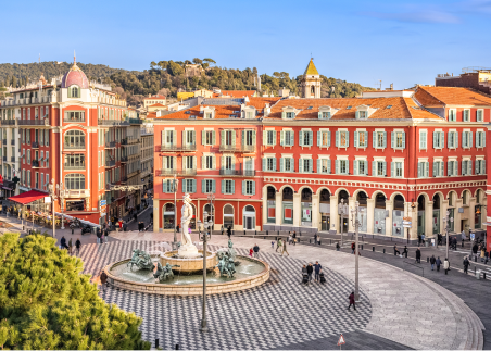 Experience Nice's charm as you walk the Promenade des Anglais and discover the city's vibrant Old Town