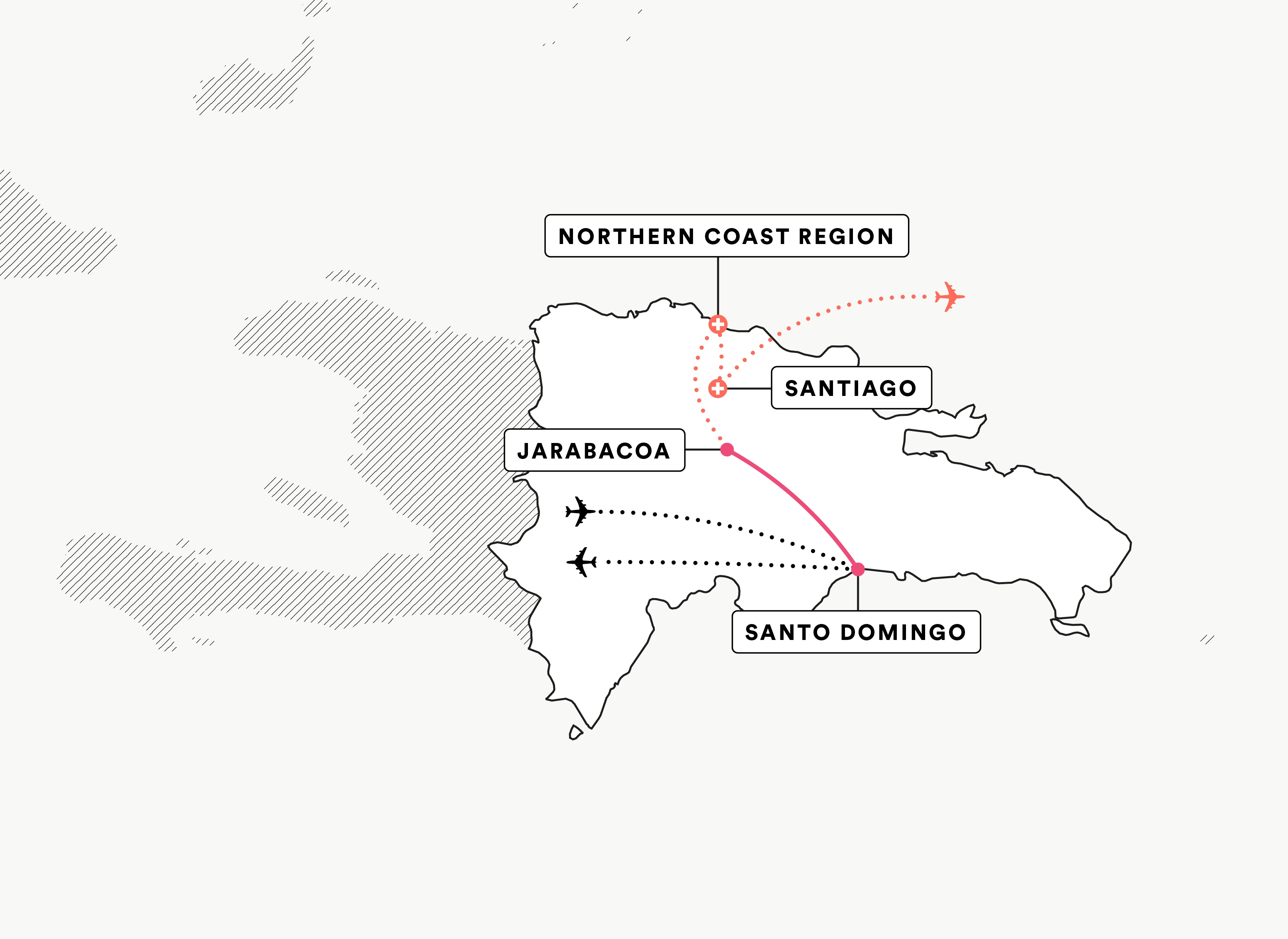 Environmental Leadership in the Dominican Republic route map