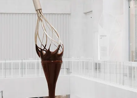 Learn about Swiss chocolate-making through immersive exhibits at the Lindt Home of Chocolate