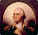 A portrait of George Washington that students see on their class trips