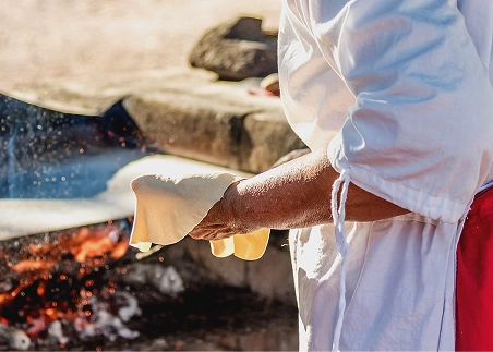 Connect with Mayan culture firsthand as you make homemade tortillas, learn about chocolate production, and try traditional basket-weaving