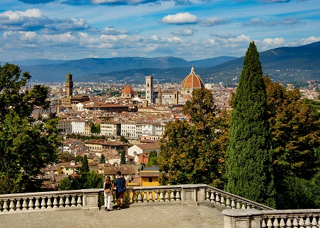 Embark on a walking tour through Florence, where Renaissance art and architecture turn the city into an open-air museum