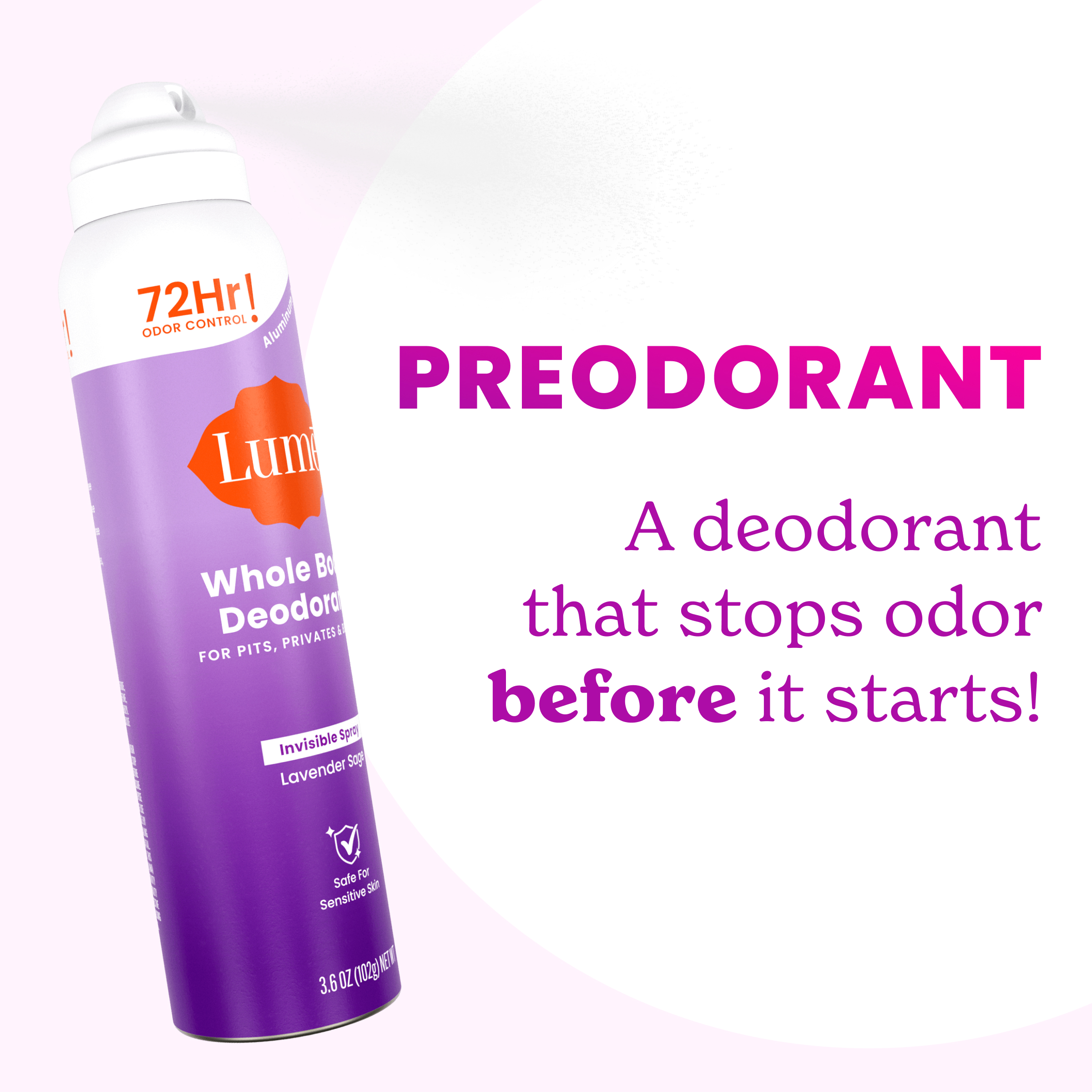 Woman Applying Deodorant