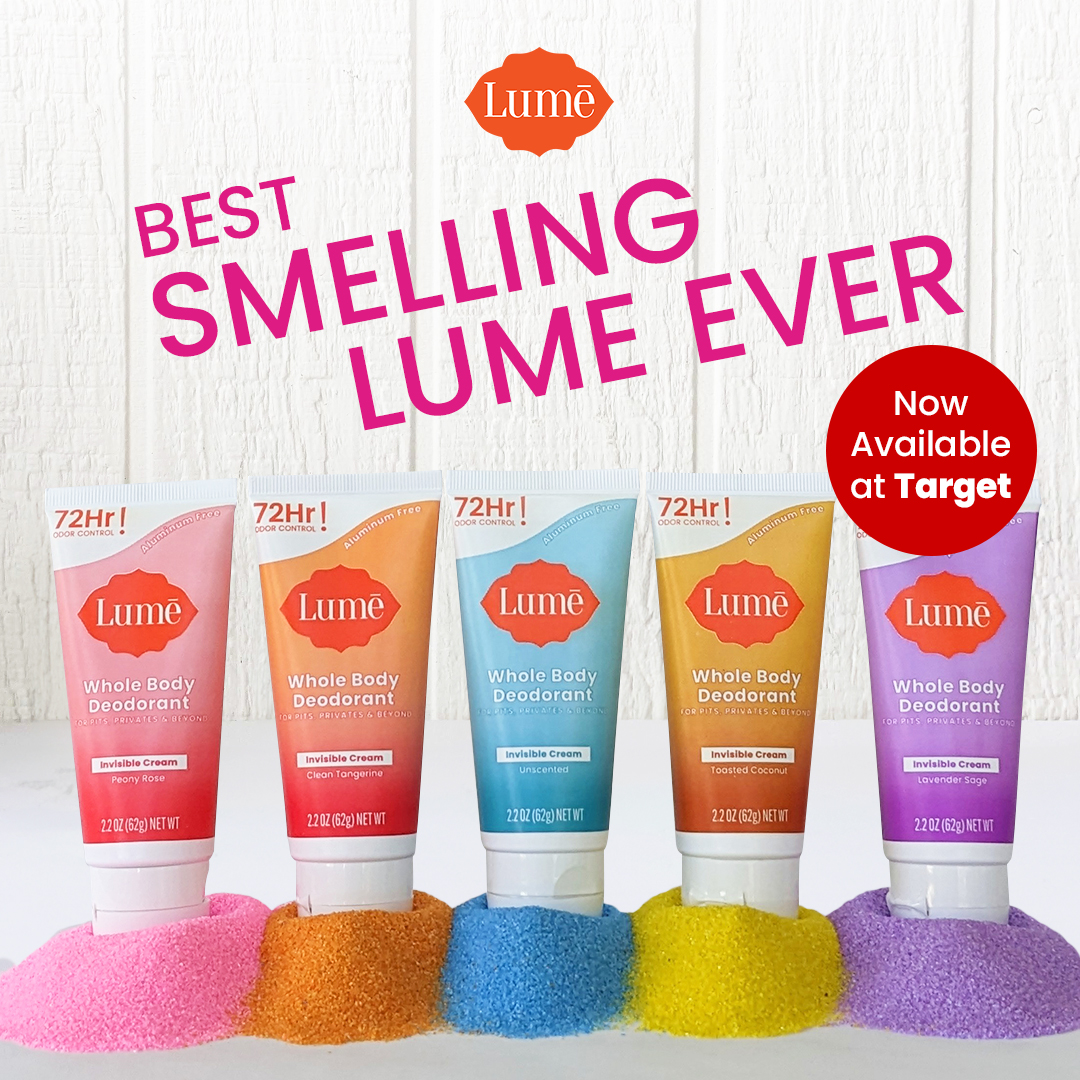 Lume Deodorant AluminumFree Deodorants for Anywhere on Your Body