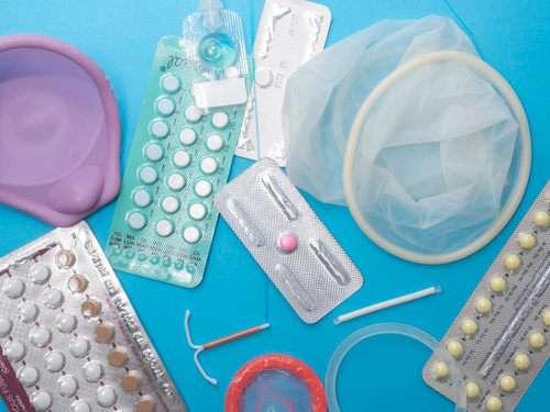 condom, IUD, pill, other contraceptive methods