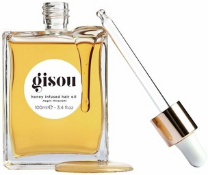 gisou honey infused hair oil
