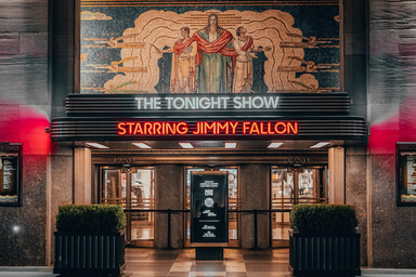 Jimmy Fallon show building theater