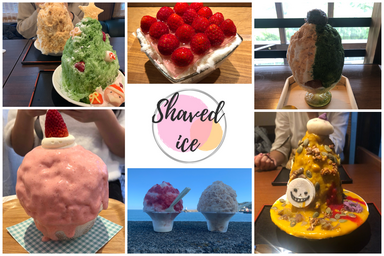 Japanese sweets, Shaved ice