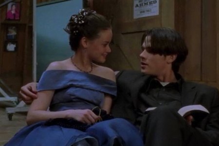 Rory and Dean after prom