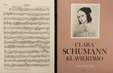 Music for Clara Schumann\'s Piano Trio in g minor