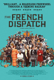 Movie Poster for \"The French Dispatch\"