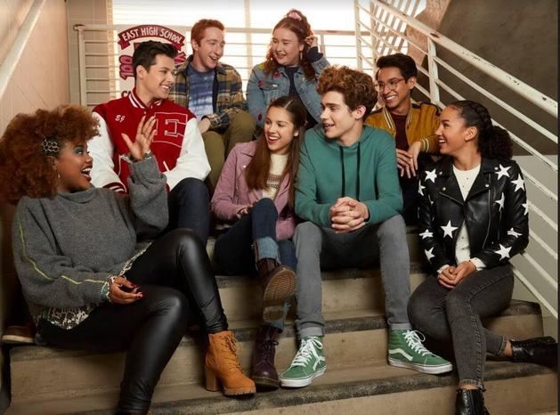 Photo of the High School Musical The Musical:The Series cast