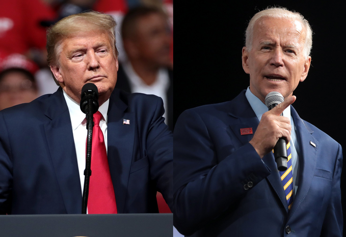 donald trump joe biden joe skidmore flickr