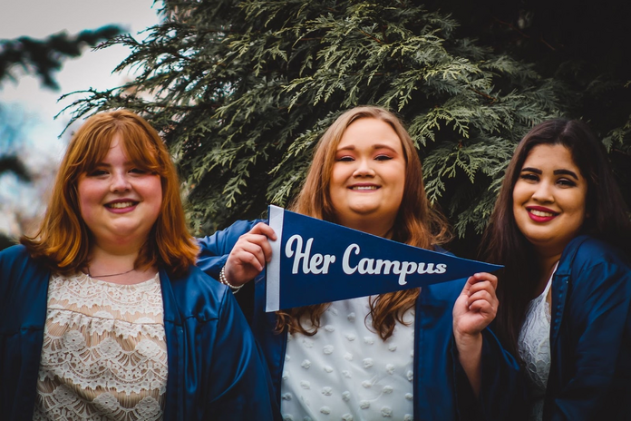 Chelsea, Hannah, Allie PSU Graduation