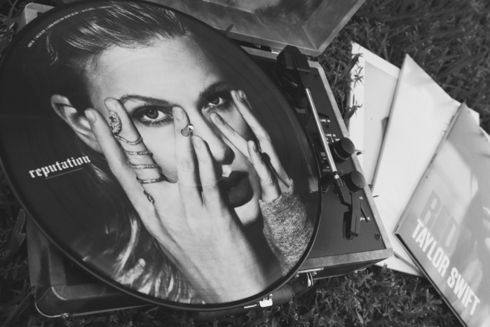 Taylor Swift Vinyl Record by Taylor Gabrovic