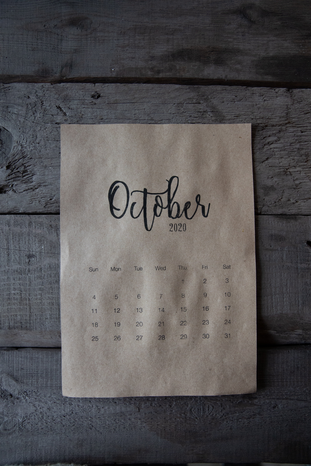 October Calendar by Gabby K