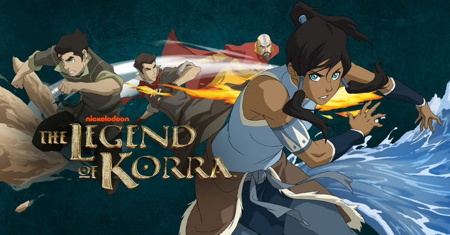 series poster for the legend of korra