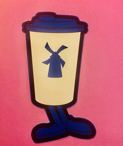 Picture of a Dutch Bros Coffee sticker