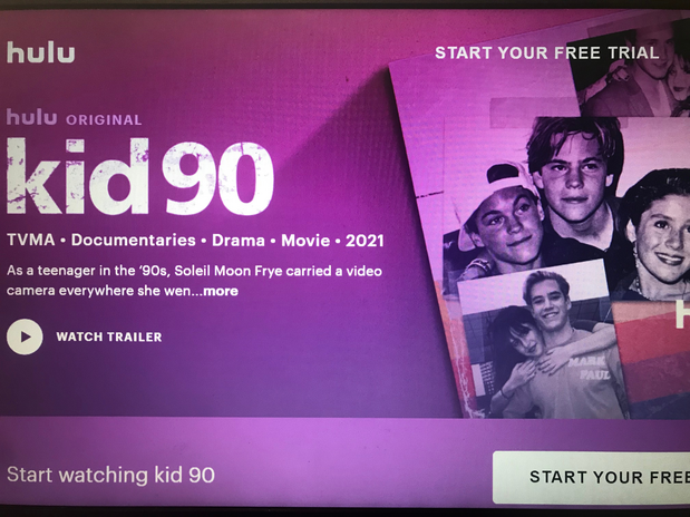 kid 90 documentary on Hulu
