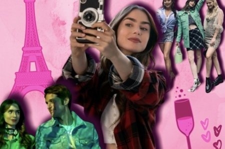 Emily in Paris Collage