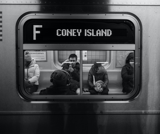 Coney Island Subway by Antonio DiCaterina on Unsplash