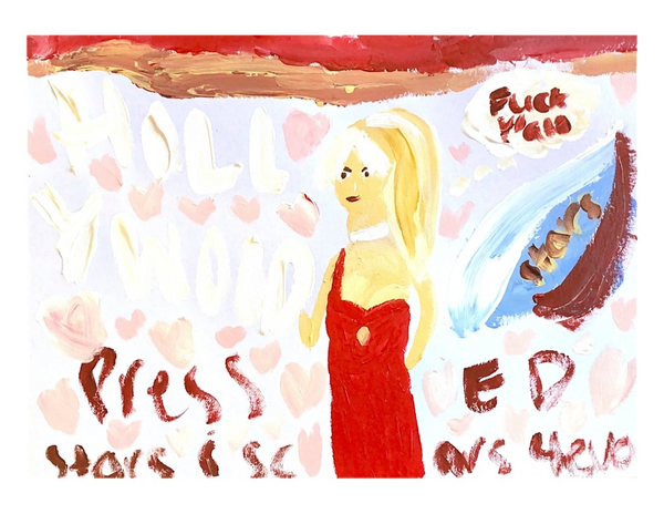 Original artwork surrounding Britney Spears conservatorship trial