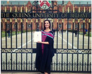 Our woman of the month sophie Doherty getting her masters