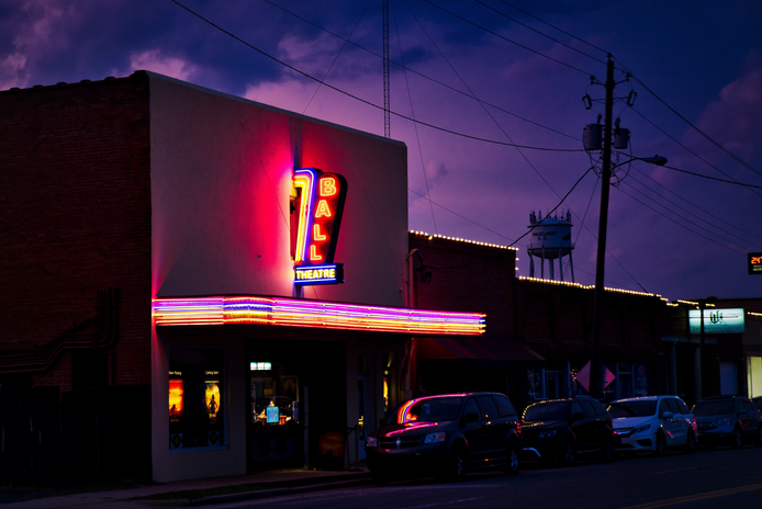 movie theatre by Clint Patterson on Unsplash