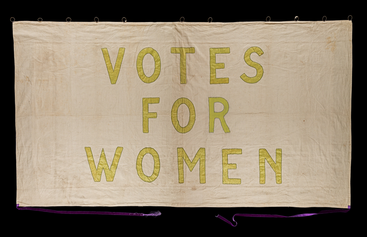 Women\'s suffrage flag